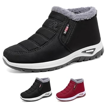fur lined walking boots womens