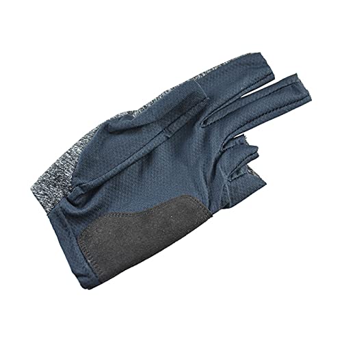 スリーセカンズ グローブ 5FG 3 seconds glove右利き用4枚 ビリヤードグローブ スリーセカンズ 5FG グローブ2 ブルー XS