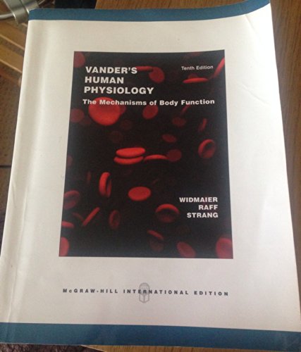  MP: Vander\'s Human Physiology, 10/e with OLC bind-in Card