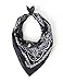 Levi's Paisley Bandana Foulard, Nero (Noir (Regular Black), Taglia Unica Uomo