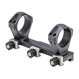 Nightforce X-Treme Duty Ultralite MagMount One-Piece Shooting Accessory Durable Titanium/Alloy 4 Screws Per Ring Scope Mount, 34mm Rings - 0 MOA, Height - 1.5'