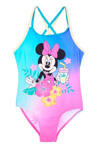 Bañador Minnie Mouse oficial con acabados premium para niña