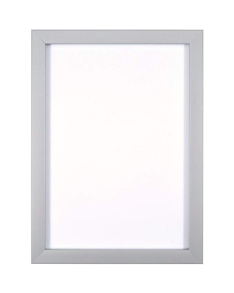Memory Box Rainbow Colour Range Picture/Photo/Poster frame with Perspex Sheet - Moulding measures 19mm wide and 15mm deep - (30 x 40cm) Grey 11.8" x 15.7"