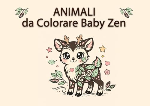 Animali: Libro da Colorare Baby Zen