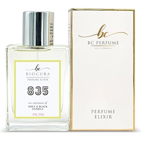 BIOCURA BC Perfume 835 Inspired by Spice & Black Vanilla For Men Fragrance Dupes Eau de Parfum Bottle 1.7 Fl Oz/50ml Cover