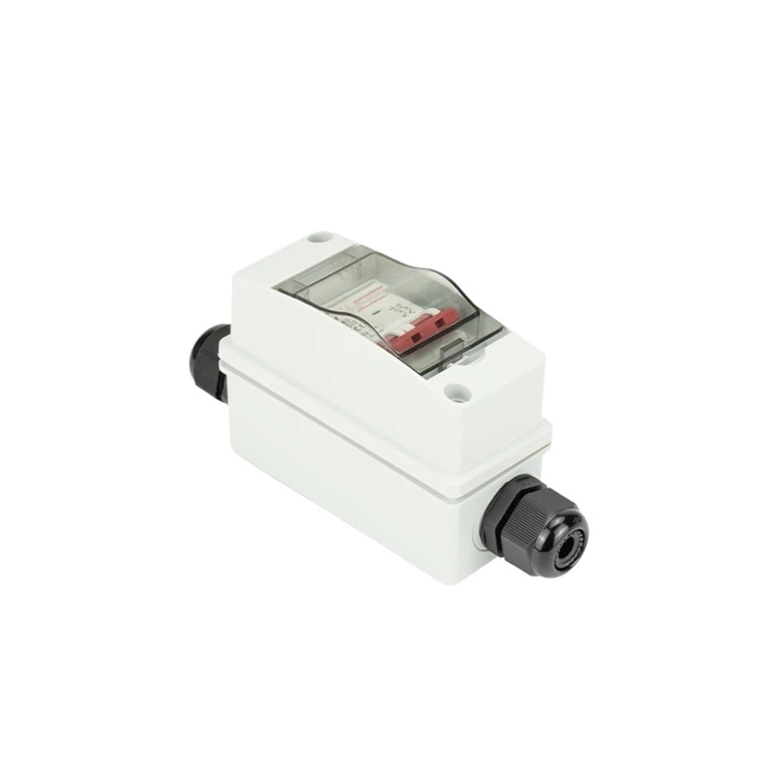 NVSFZGIYG 20pcs HT-2WAY DZ47Z-63 DC MCB 2P 550V 16A 25A 32A 63A 6kA Solar PV Distribution Box with Circuit Breaker(Ht-2 Cable Gland,16A)