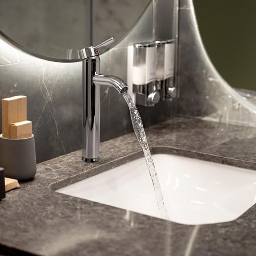 Encuentra la mejor selección de Llaves para lavabo de cristal para comprar online. 30 Imagen adicional