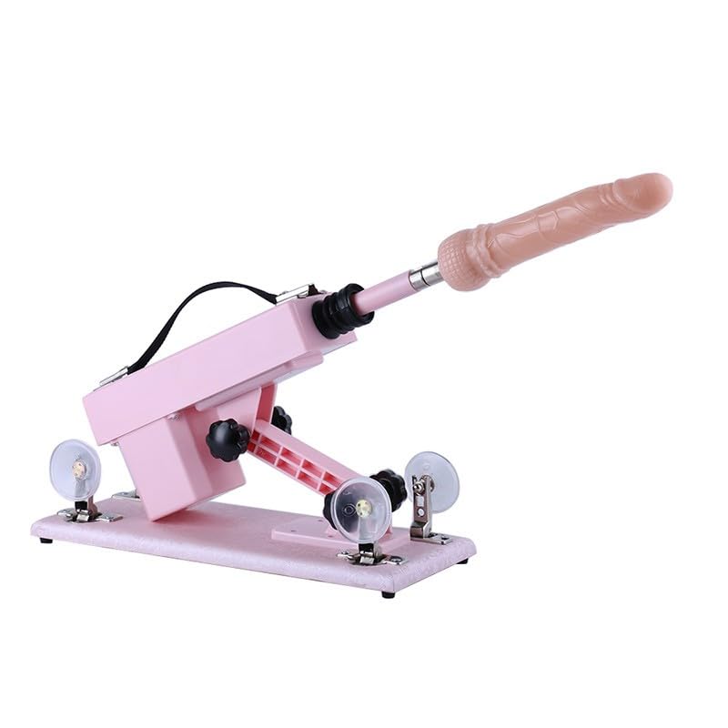 Automatic Sex Machine Sex Toy, Thrusting Realistic Dildo Sex Machine for Men Women, Telescopic Vibrator Thrust Love Machine Device Gun with Attachment