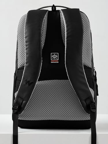 Image of Wildcraft Polyester Torres Plus 27 Laptop Backpack for Travel, Gym, Office | Unisex Backpack with Rain cover | Bags for Mens & Womens
