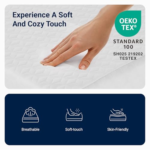 Image of Avenco Full Size Mattress 8 Inch, Medium Firm Memory Foam Mattress in a Box | Pressure Relief, Refresh Sleep, Breathable Fabric, Skin Friendly, Compressed in a Box, CertiPUR-US, Foam Colchones