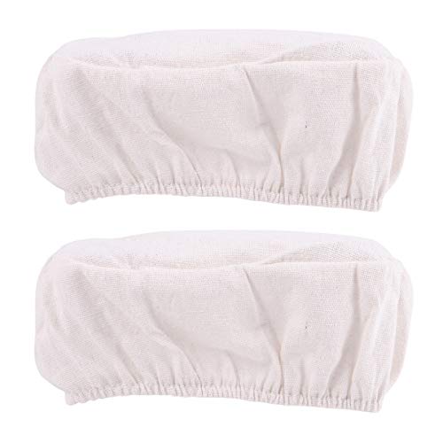 Cabilock 2 peças de forro de cesta de prova de fermentação de toalha de padeira, tapete de fermentaç