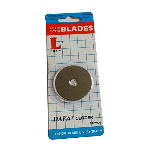 HONESEW Rotary Cutter and Blade DAFA Rotary Cutter Size 28MM, 45MM and 60MM (2pcsRB-01)