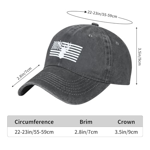 Image of Embroidered Baseball Cap for Women Men Vintage Adjustable Washed Distressed Denim Baseball Hat