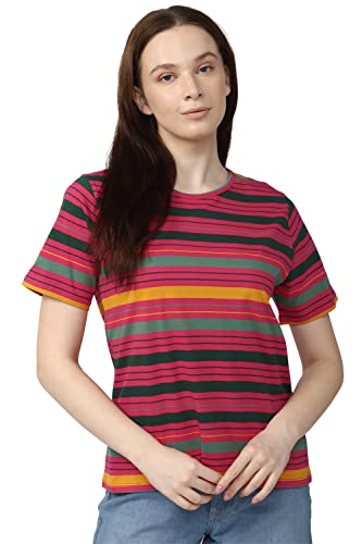 Image of Van Heusen Women's Cotton Regular Fit T-Shirt
