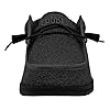 Hey Dude Men's Wally Sox Moc Toe Shoes, Micro Total Black, 8 UK #2