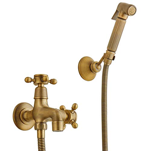 Grifo bidet de latón con spray de alta presión para una limpieza higiénica 3