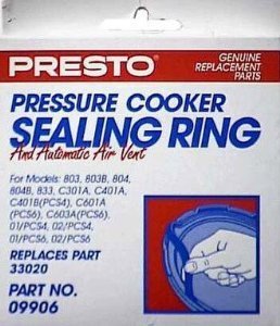Presto Pressure Cooker Sealing Ring With Air Vent