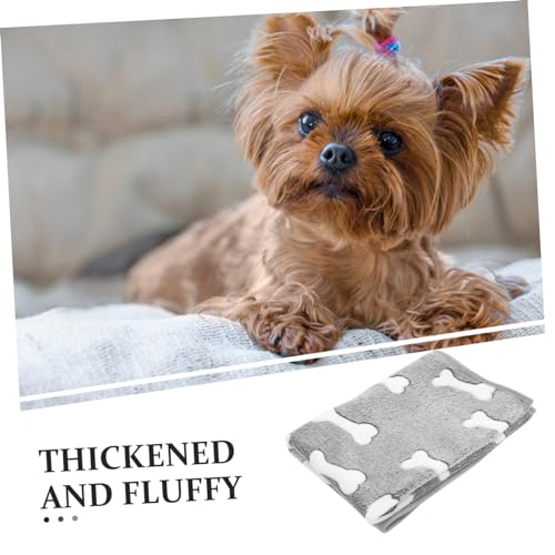 Plaid pour chiens et chats Kisangel | Couverture chaude pour canapé utilisations multiples - 6