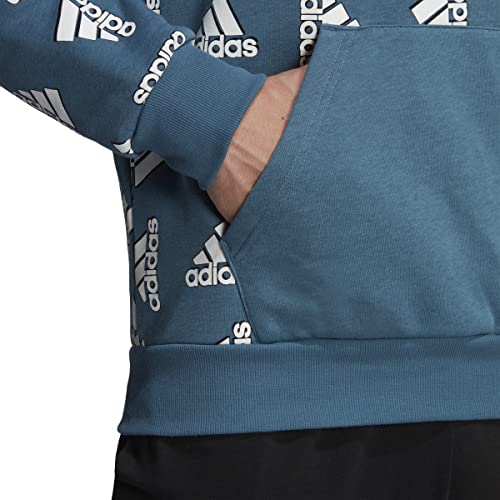 adidas mens All Over Print Fleece Hoodie Casual, Orbit Indigo, XX-Large Tall4