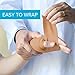 Self-Adhesive Bandage Wrap - Suitable for All Sports - Breathable Athletic Tape for Wrists - Knee and Ankle - Self Adhesive Bandage- 4 Inch- 8 Pack - Brown