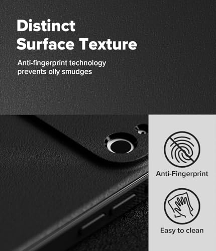 Image of Ringke Onyx Magnetic Compatible with iPhone 17 Pro Case Back Cover [Strong Magnet] Military-Grade Protection TPU Shockproof Rugged Bumper Full Protection - Magnetic Black