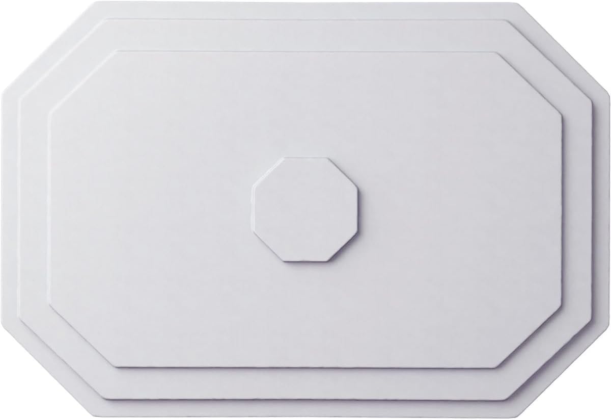 25 1/4"W x 17 1/4"H x 1 3/4"P Felix Ceiling Medallion