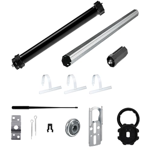 NOBILY Rolladen-Komplett-Set Maxi-Rolladenmotor P5 10/15-60 mechanischen Endabschaltern (Zugkraft 10Nm/25kg) für 60mm Achtkantwelle (SW60) + Mechanik-Set bis zu einer Gesamtlänge von 1,00 Meter NOBILY Rolladen-Komplett-Set Maxi-Rolladenmotor P5 10/15-60 mechanischen Endabschaltern (Zugkraft 10Nm/25kg) für 60mm Achtkantwelle (SW60) + Mechanik-Set bis zu einer Gesamtlänge von 1,00 Meter