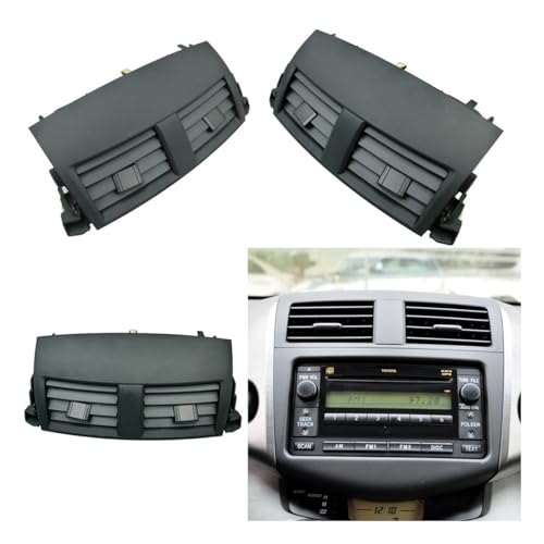 Grille de ventilation centrale pour tableau de bord de voiture 2006-2011