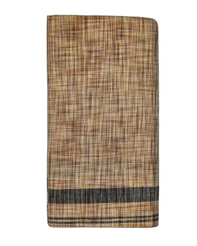 Image of Self Design Lungi & Dhoti for Men (Unstitched)| Lungi for Mens Cotton Blend | 2 Meter | Soft, Lightweight & Breathable Fabric | Ethnic Wear for Daily Use