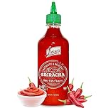 Lieber's Authentic & Delicious Sriracha Hot Chilli Sauce 454g | Non-GMO, No MSG, Gluten-free, Cholesterol-free, Vegan, Kosher