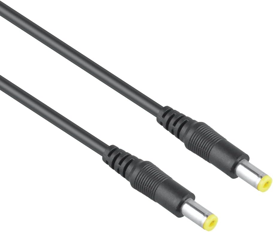 6" (1.8m) DC Extension Power Cord 6 FT Cable Compatible with Lite Tech Model: LT380 LiteTech LT 380 E307713 Class 2 Power Supply and Device Female Connector