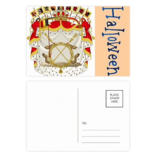 Cartes postales d'Halloween belges pour décorer vos soirées et correspondances d'automne