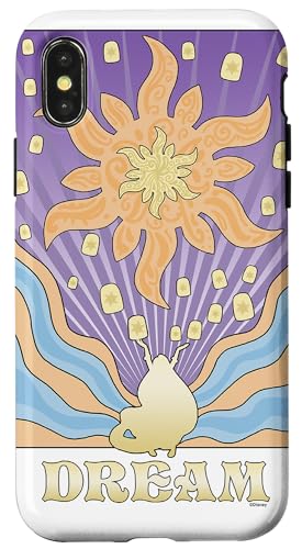 Coque iPhone X/XS Disney Tangled la magie des lanternes de Raiponce