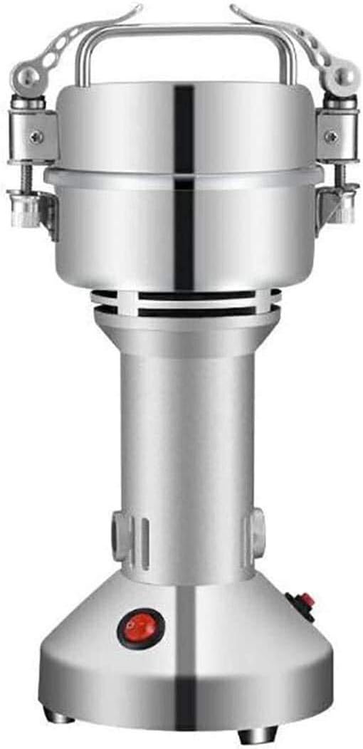 Electric Grain Grinder Superfine Mill Grain Grinder 150g Mill Powder Machine Swing Type Commercial Electric Grain Mill Grinder for Spice Pepper Coffee+Family Laboratory Grade