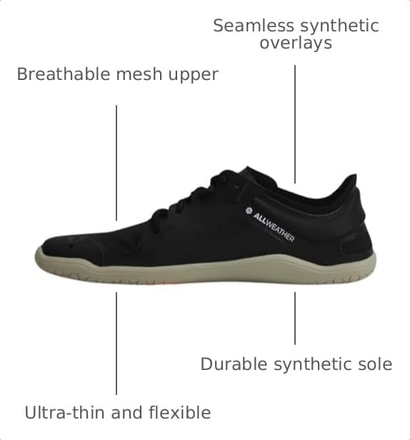 Image of Vivobarefoot Men's Primus Lite IV All Weather Training Shoe