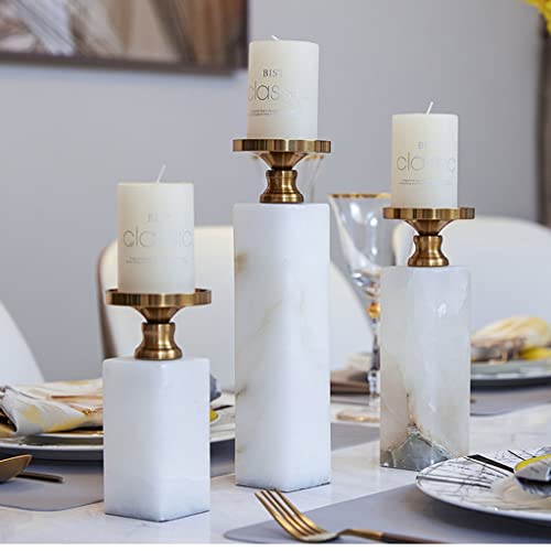 Zsedp Candle Holders Decoration White Dinner Tealight Candle Holder Porta Candele Romantic Home Decor ( Size : C ) #TOP2