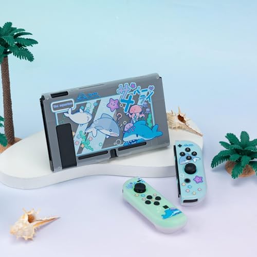 GeekShare Protective Case Slim Cover Case Compatible with Switch Only - Shock-Absorption and Anti-Sc