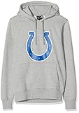 Kapuzenpullover der American Football Mannschaft Indianapolis Colts | Gedrucktes Team Logo auf der Vorderseite | Gesticktes NFL Shield Logo auf dem rechten und New Era Flag auf dem linken Ärmel.