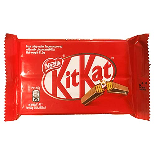 Image of KIT KAT Crisp Wafer Covered with Milk Chocolate, 4 X 41.5 Grams