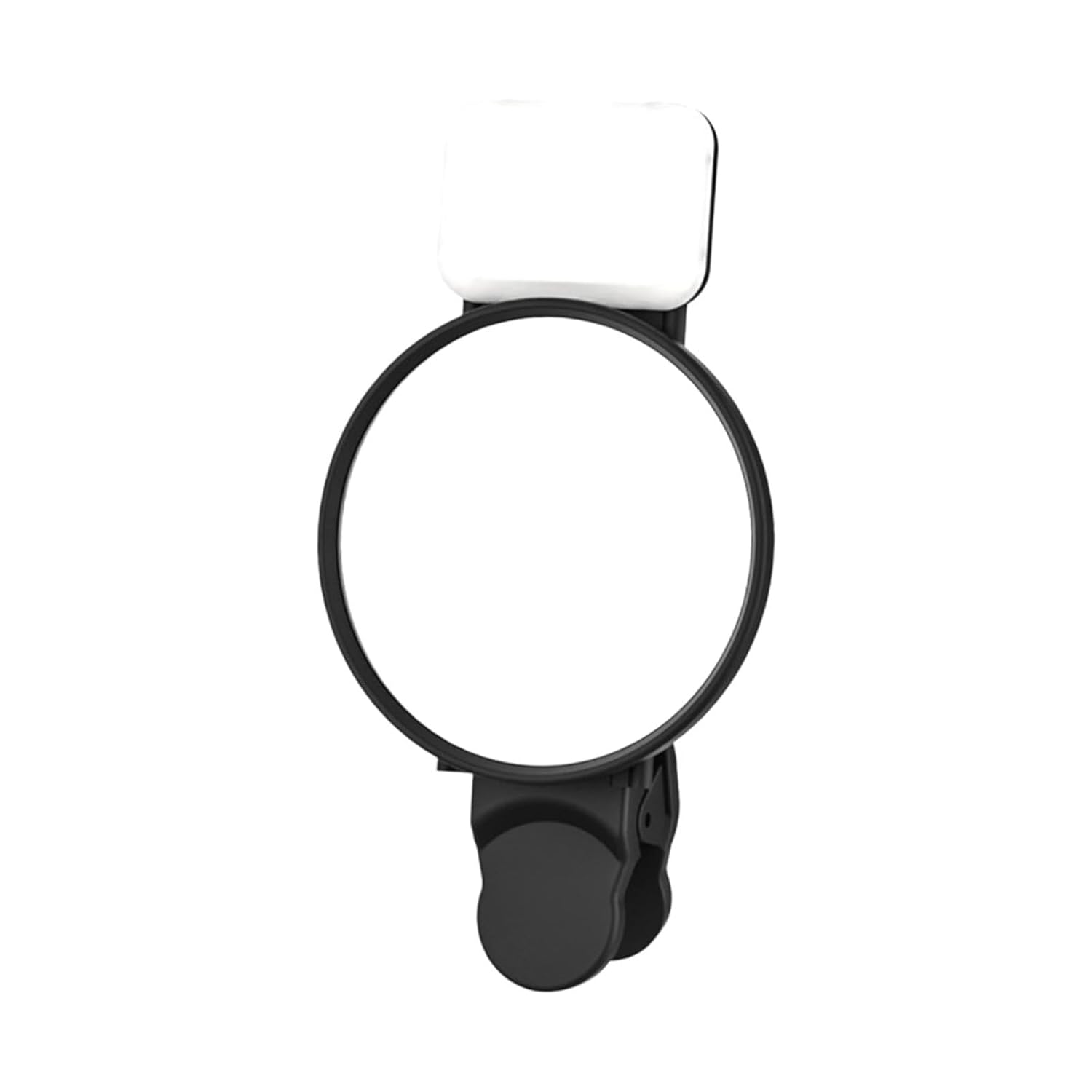 Phone Fill Light Mirror Accessories Selfie Reflector Mirror for Phone Camera Black|Cell Phones&Accessories|Cell Phone Accessories|Other Cell Phone Accessories|1X Phone Fill Light Mirror Clip
