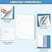 130 Sheets Loose Leaf Paper College Ruled Notebook Paper 8 x 10.5 Inch 3-Hole Punched Lined Paper for Binders 8 x 10-1/2 Loose-leaf Paper, White 3 Ring Binder Paper Filler Paper for School Office Home