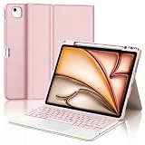 Per iPad Air 13 M4 2026/M3 2025/M2 2024 e iPad Pro 12.9 2028-2022 Tastiera