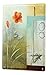 Produktbild LEotiE SINCE 2004 Blechschild Wandschild 30x40 cm Vintage Retro Metallschild Pflanzen Mohn