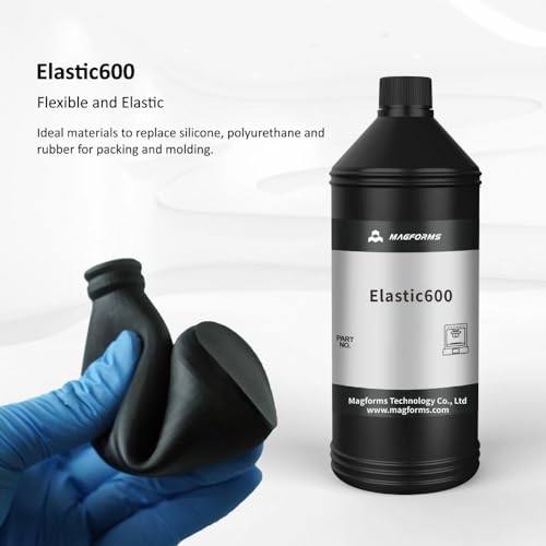 Image of 3IDEA Magforms Elastic600 3D Photopolymer Resin White 1kg