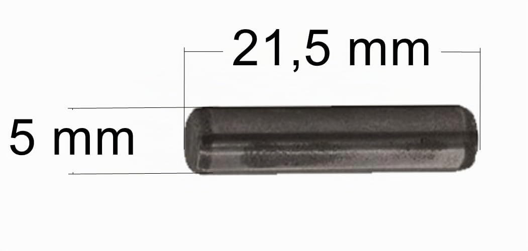PerfektGarten 2 Piñones de Accionamiento de 14 Dientes R + L + 2 Pasadores de Arrastre Compatibles con Cortacésped de Importación Baumarkt