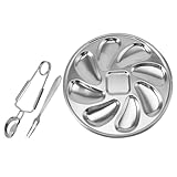 Plat de service pour restaurant : vaisselle de qualité pour hôtels, restaurants ou bars. ce plat à huîtres pratique est réutilisable et peut également servir de plateau de service