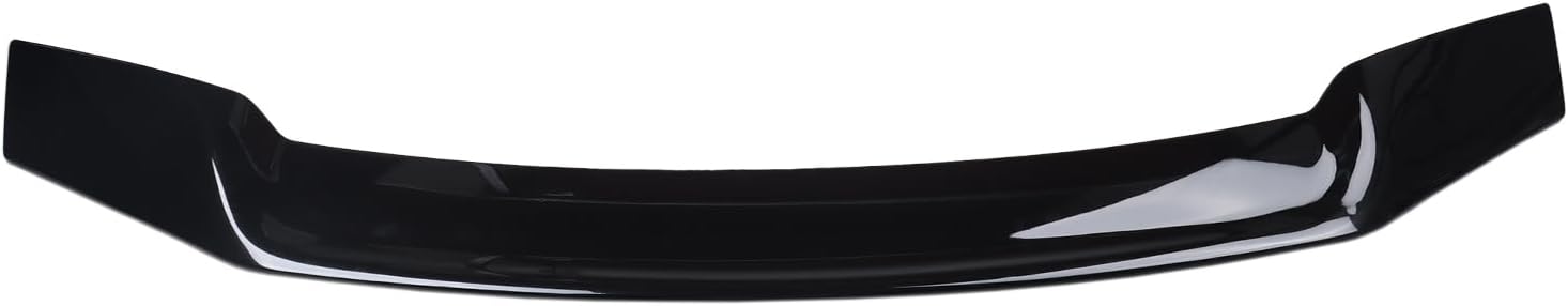 Rear Trunk Spoiler and Duckbill Tail Wing Lip FIT 2021-2024 KIA K5 LX LXS GT EX, Gloss Black Polypropylene Exterior Protector, R-Style High Kick Trunk Wing, 1 Pack