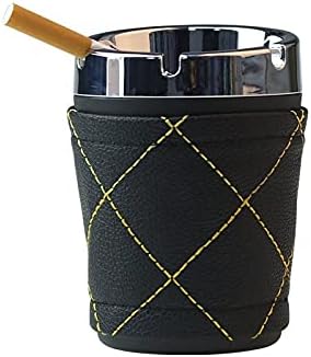 Ashtrays for Cigarettes Car Ashtray Holder Cup ABS Cigarette Ash Box Fit For Portable Auto Interior Accessories Home Ashtrays