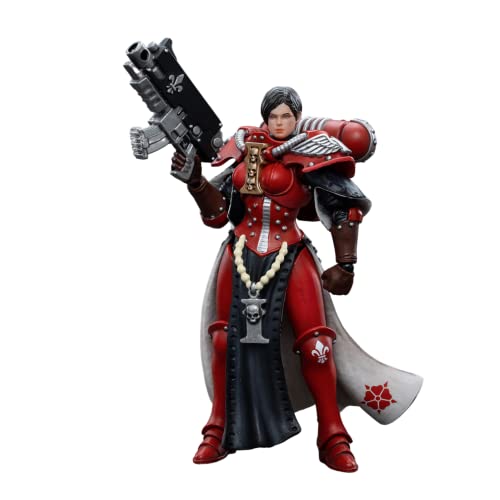 Joytoy New 1/18 Warhammer 40,000 Action Figure Adepta Sororitas Battle Sisters Order Of The Bloody Rose Sister Ignacia Collection Model Birthday Gifts #TOP24