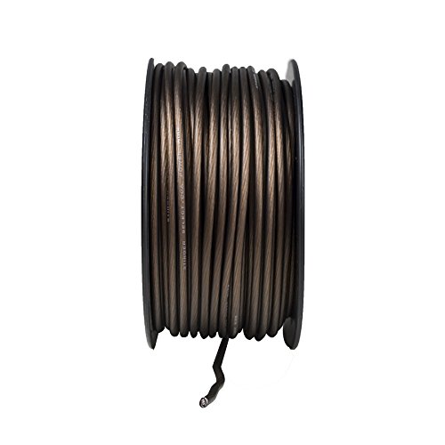 Stinger SSVLP8BK 8Ga Matte Black Power Wire 250'
